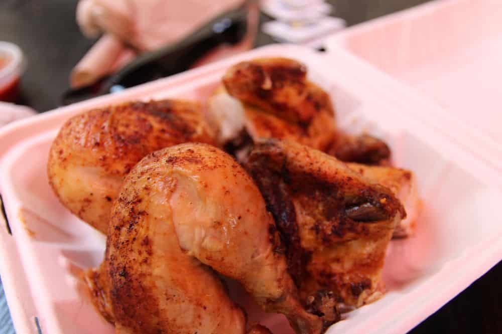 Ferry building farmers market- Chicken from Golden Gate Meat Company