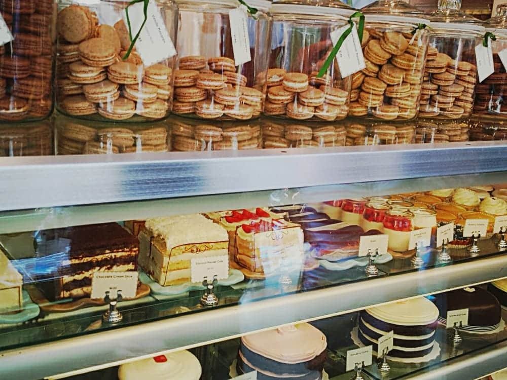 cakes and desserts from the ferry building San Francisco