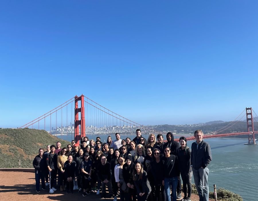 company on san francisco team outing