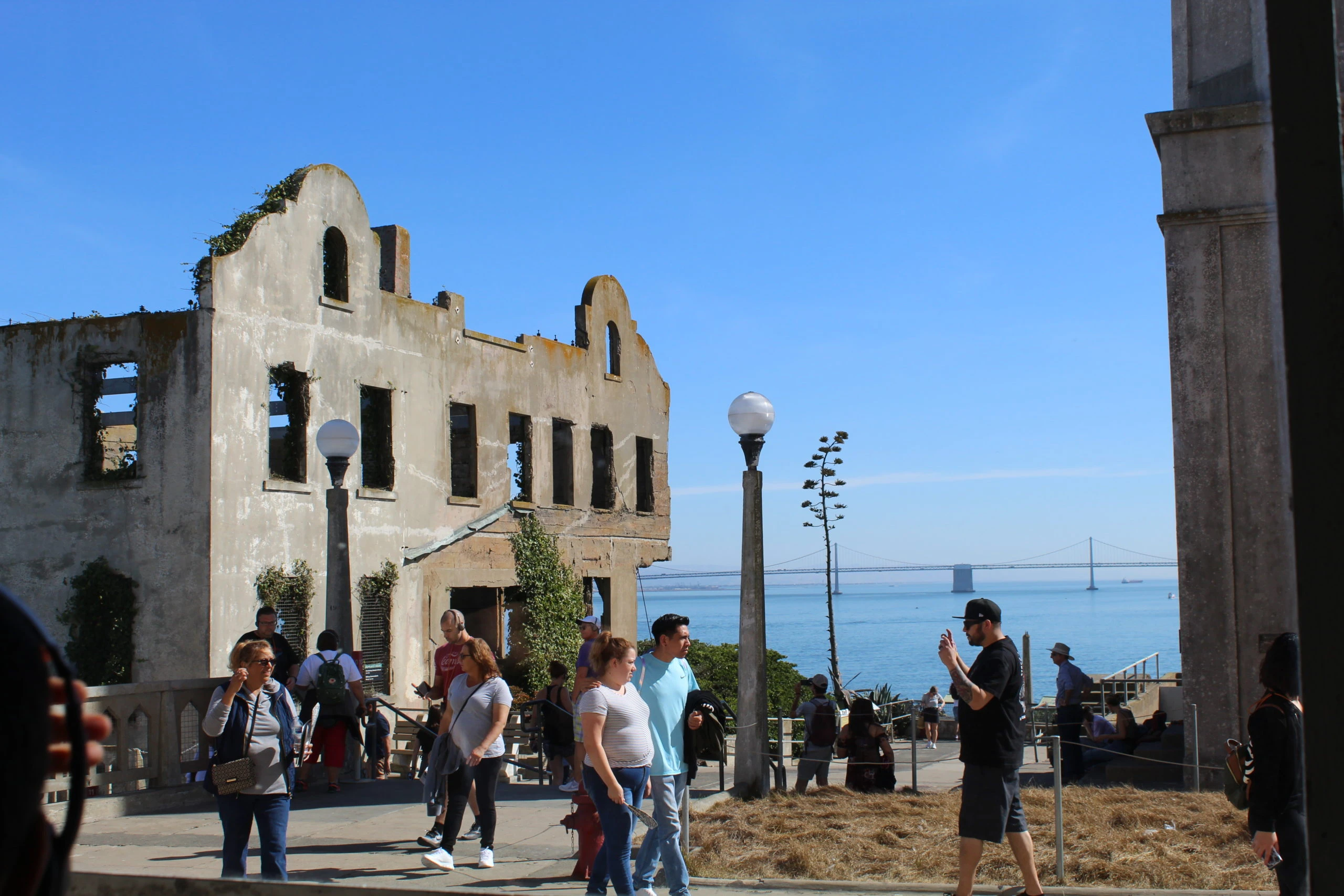 Historic Alcatraz prison ruins San Francisco tour