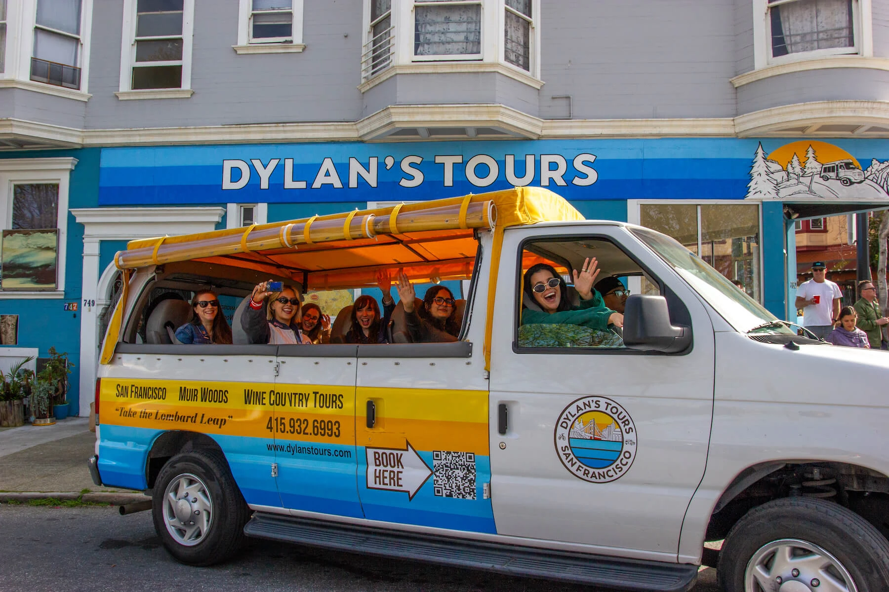 Dylan's Tours SF small group sightseeing van experience